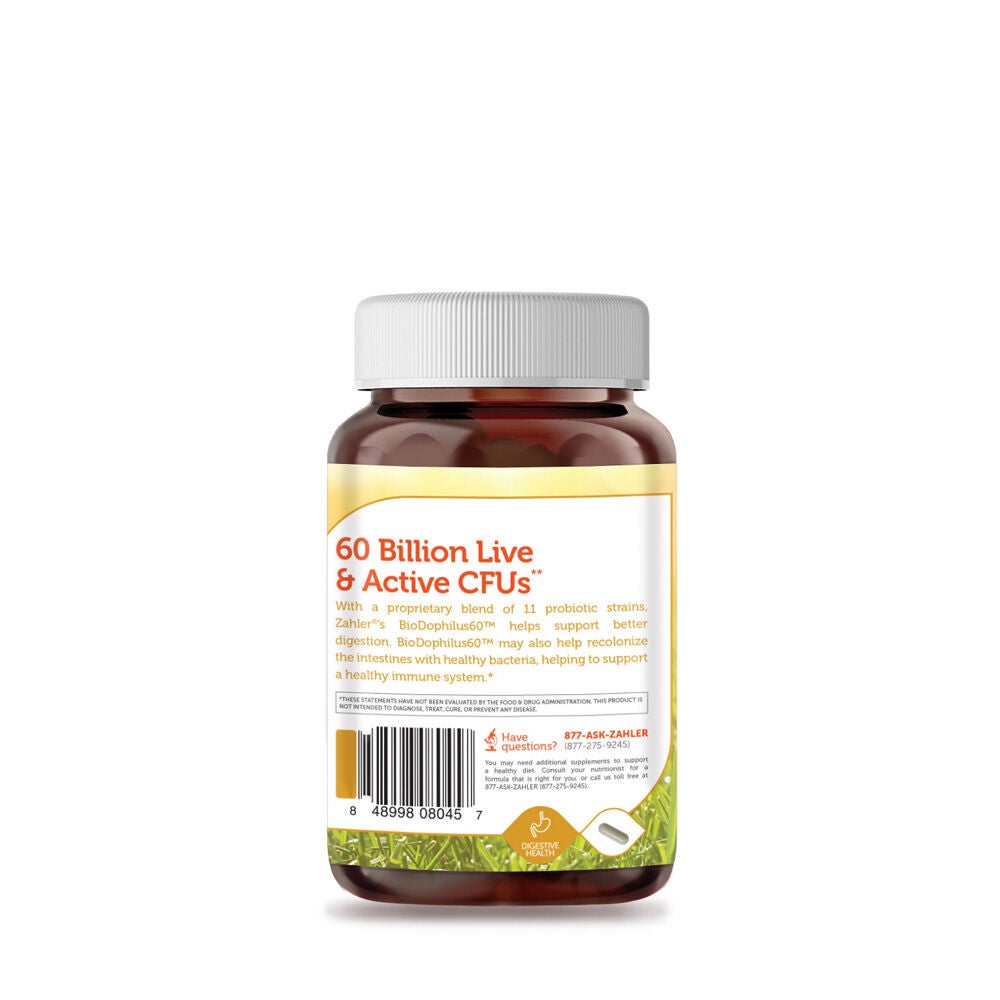 BioDophilus60&trade; - 30 Capsules (30 Servings)